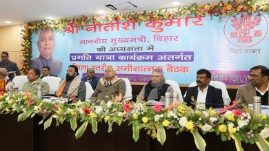 नीतीश कुमार पदयात्रा